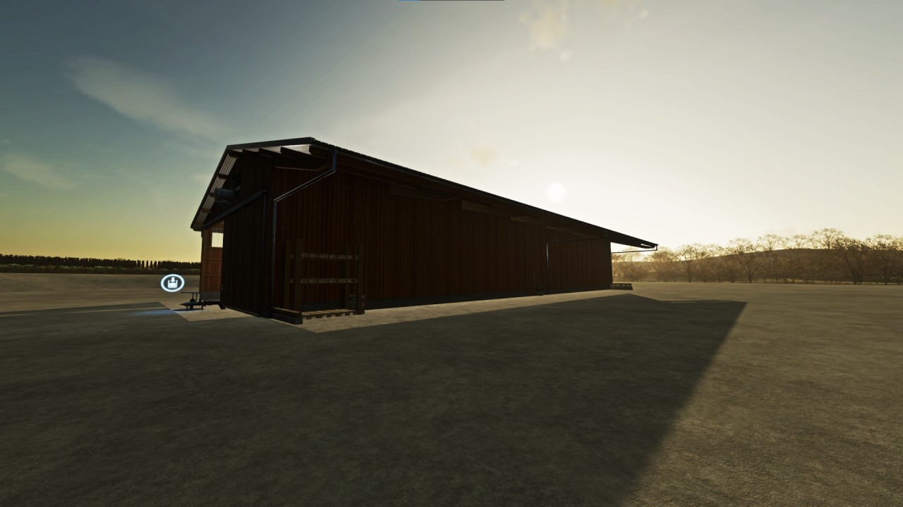 CATTLE BARN WITH MANUAL CLEARING