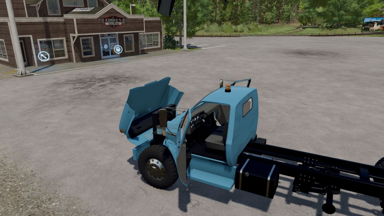 Chevrolet C60 front log loader