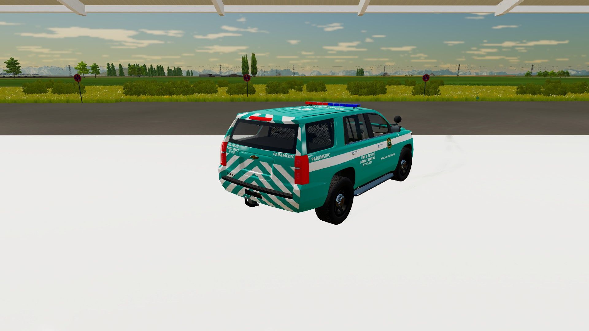 Chevrolet Tahoe Wildfire Rescue New York