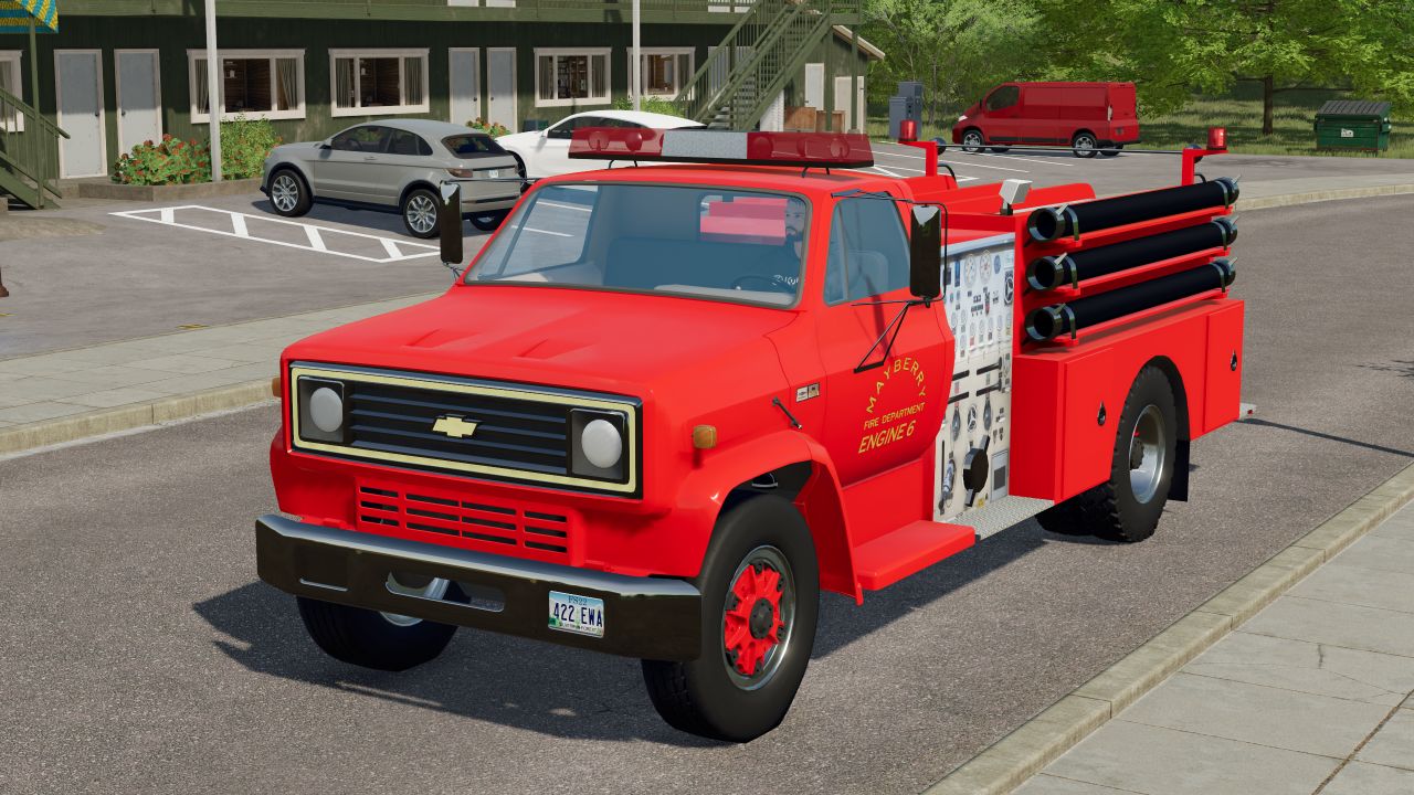 Camion de pompiers Chevy C70