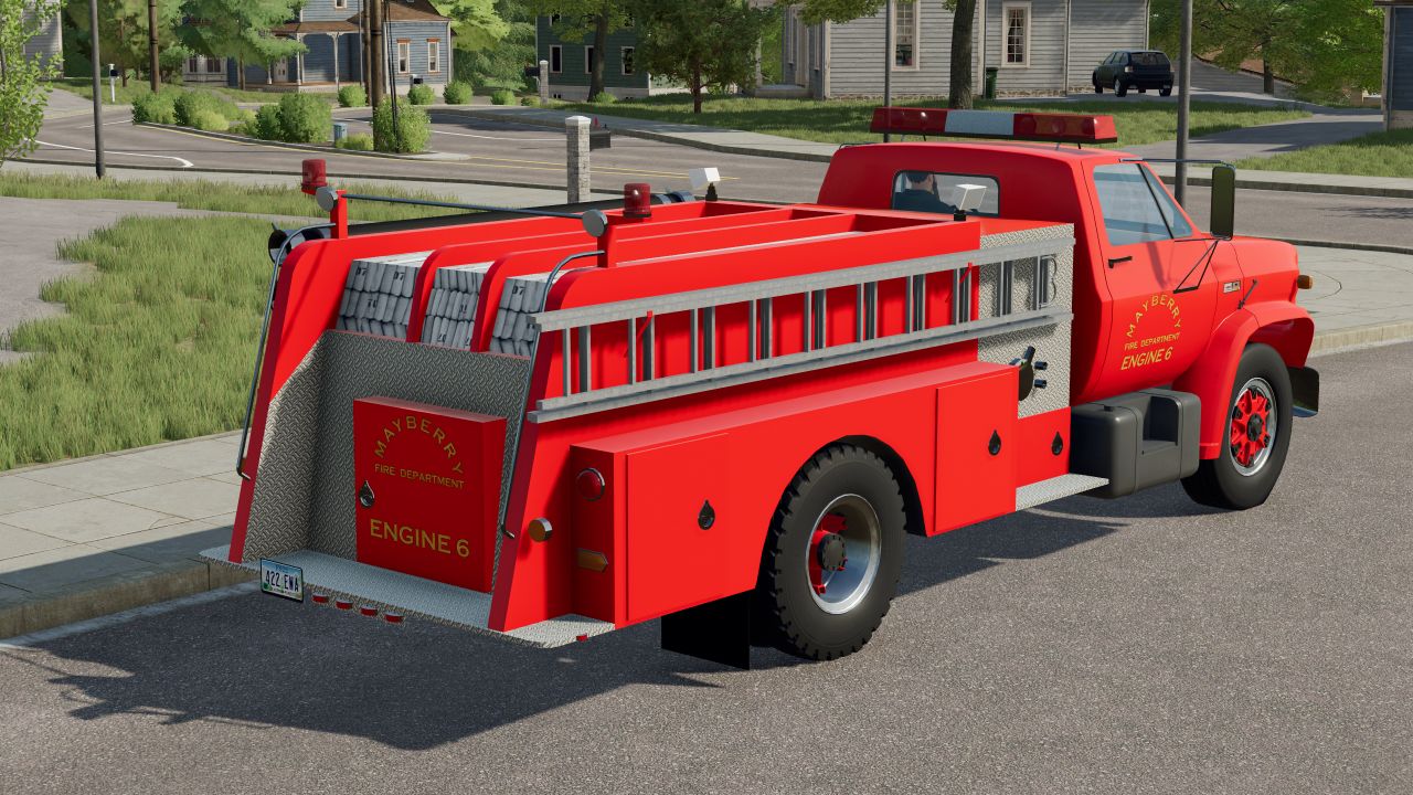 Chevy C70 fire truck