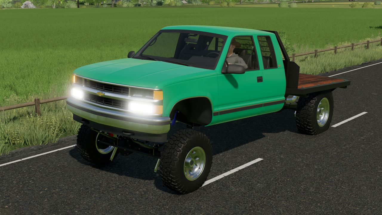 Chevy K1500 Squatted