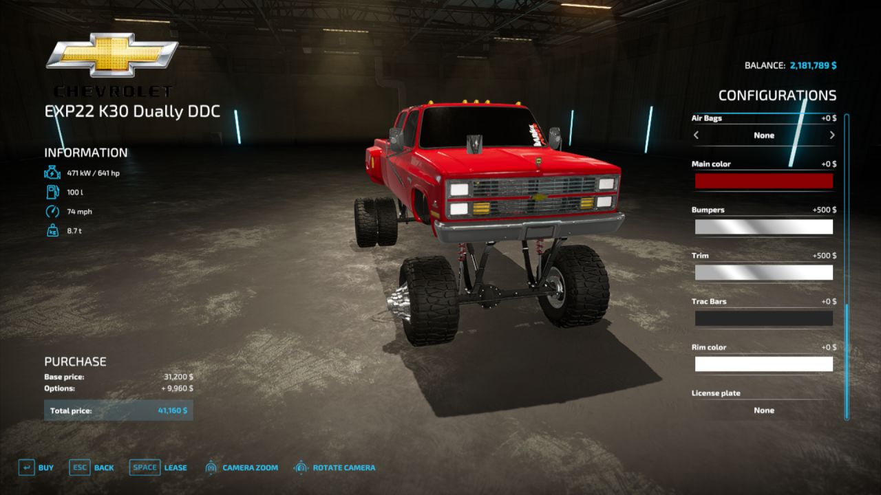 Chevy K30 Dually DDC Edit