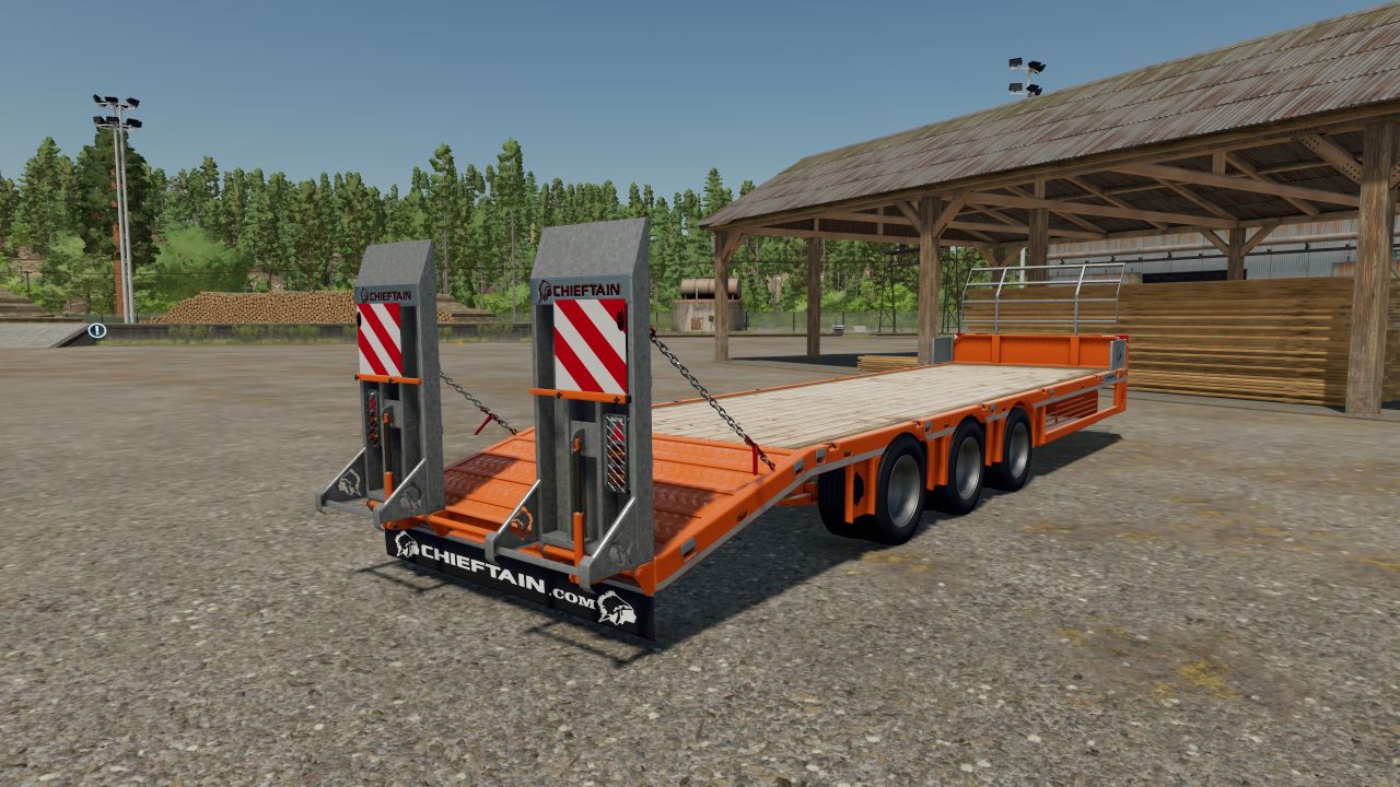 Chieftain XCEL low bed trailer