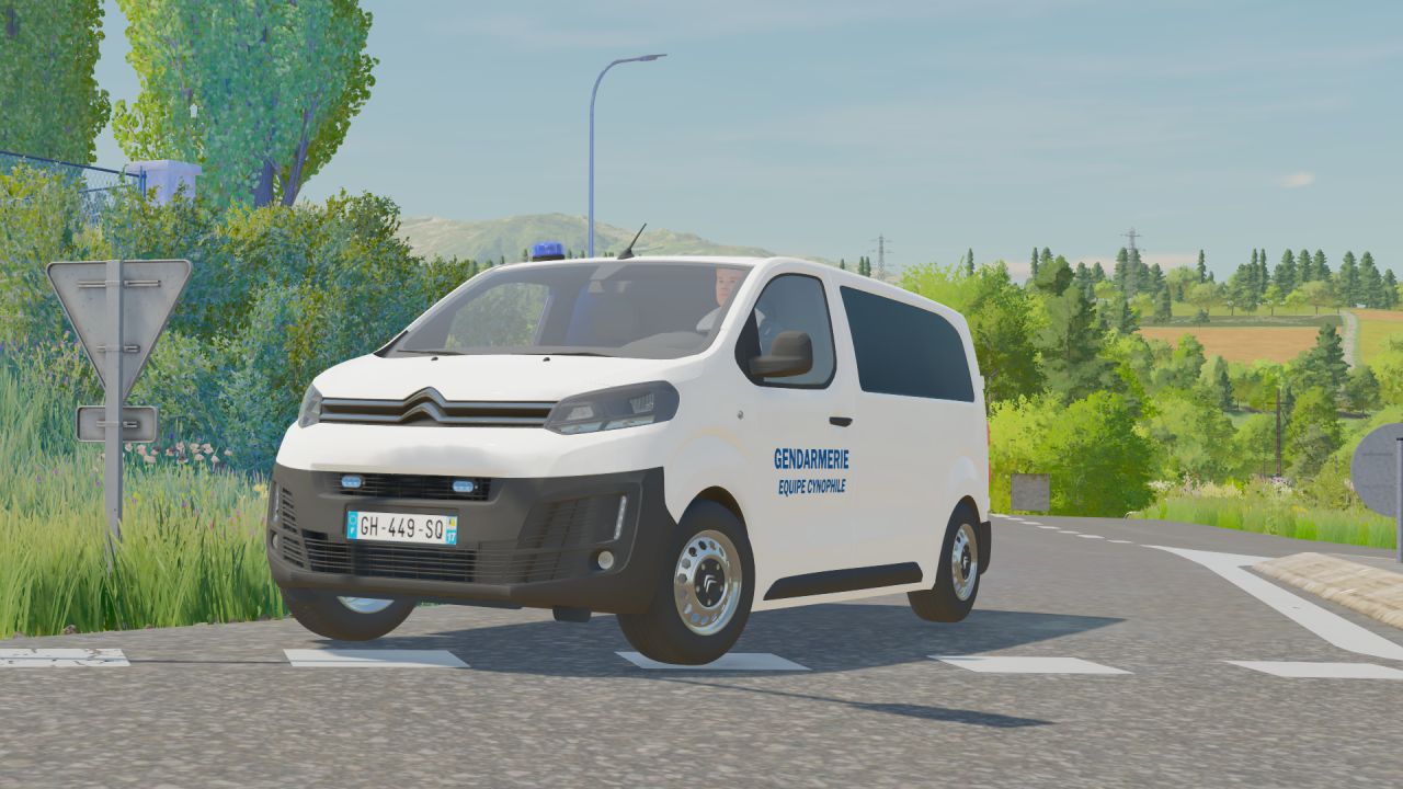 Citroën Jumpy Żandarmeria Cynofil