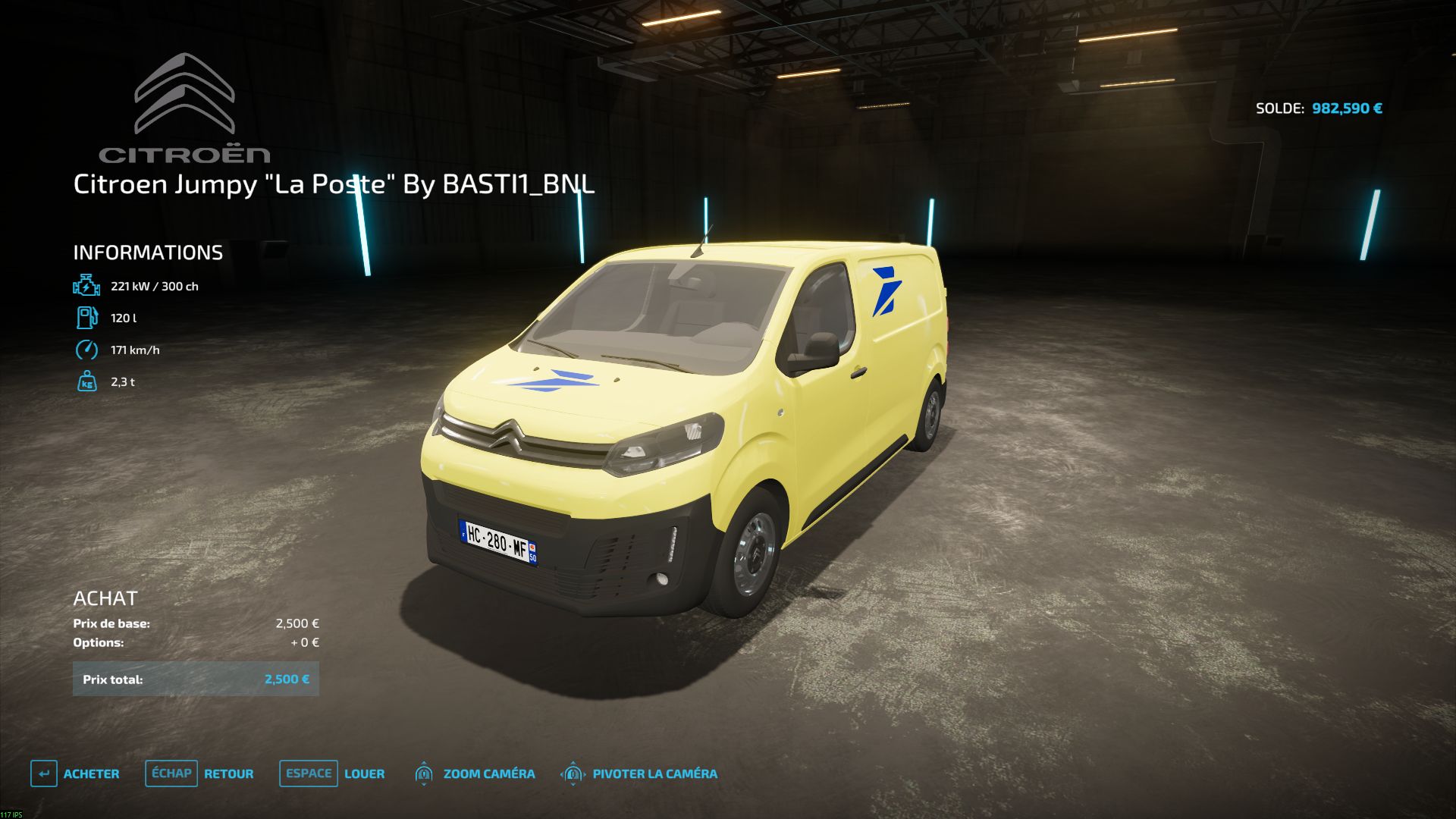 Citroën Jumpy - "La Poste"