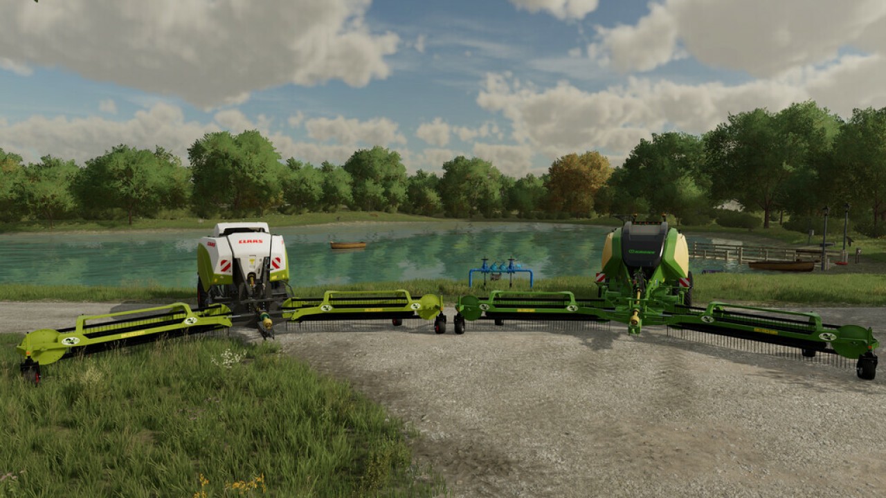 Claas And Krone Baler Pack With Lizard R90 V2.0