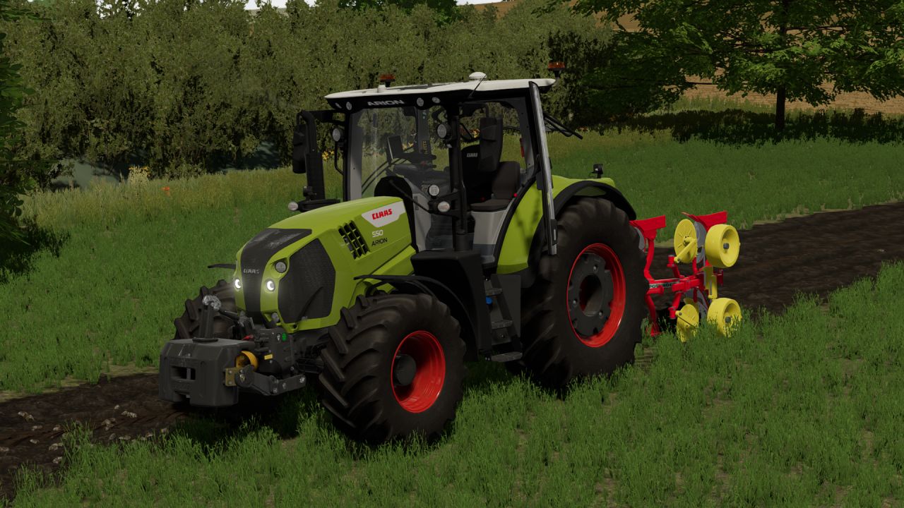 Claas Arion 4 cylinder sounds