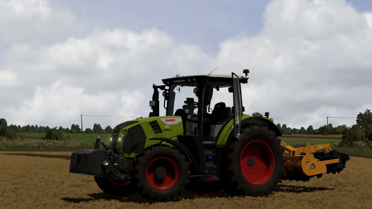 Claas Arion 4 cylinder sounds