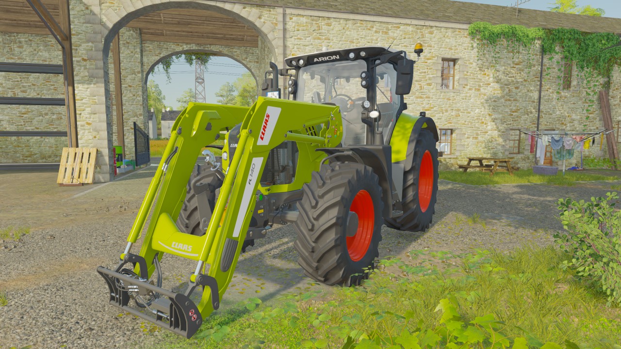 Claas Arion 600 & Chargeur FL