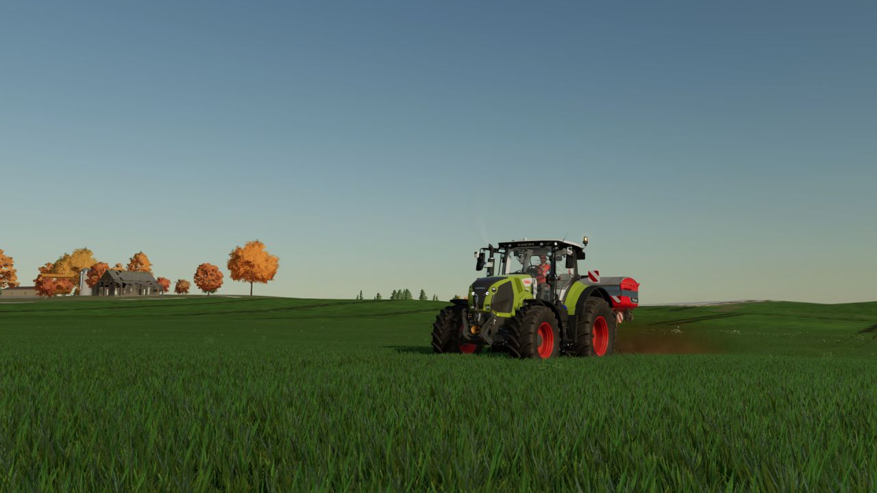 Claas Axion 800-870 with cab suspension