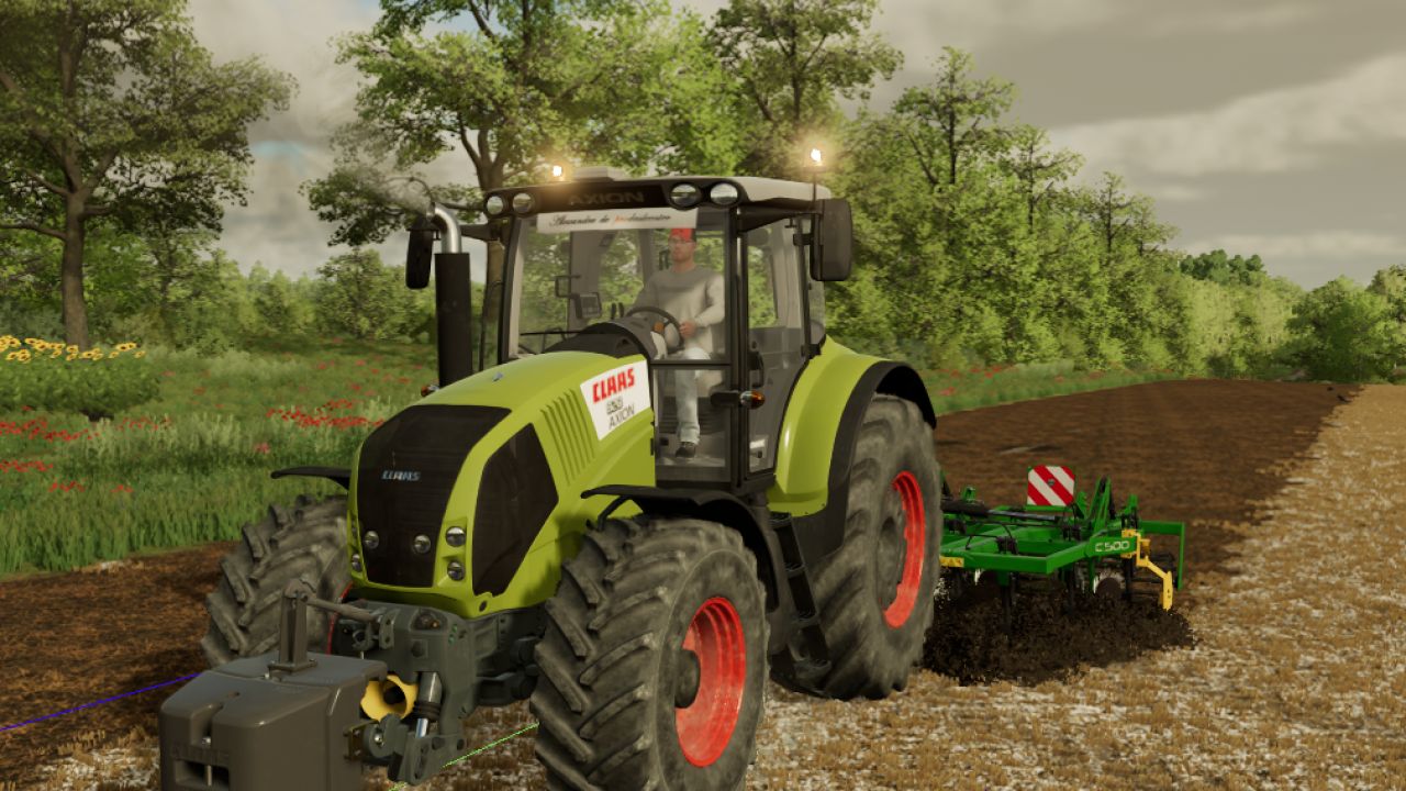 Claas Axion 800 Edit