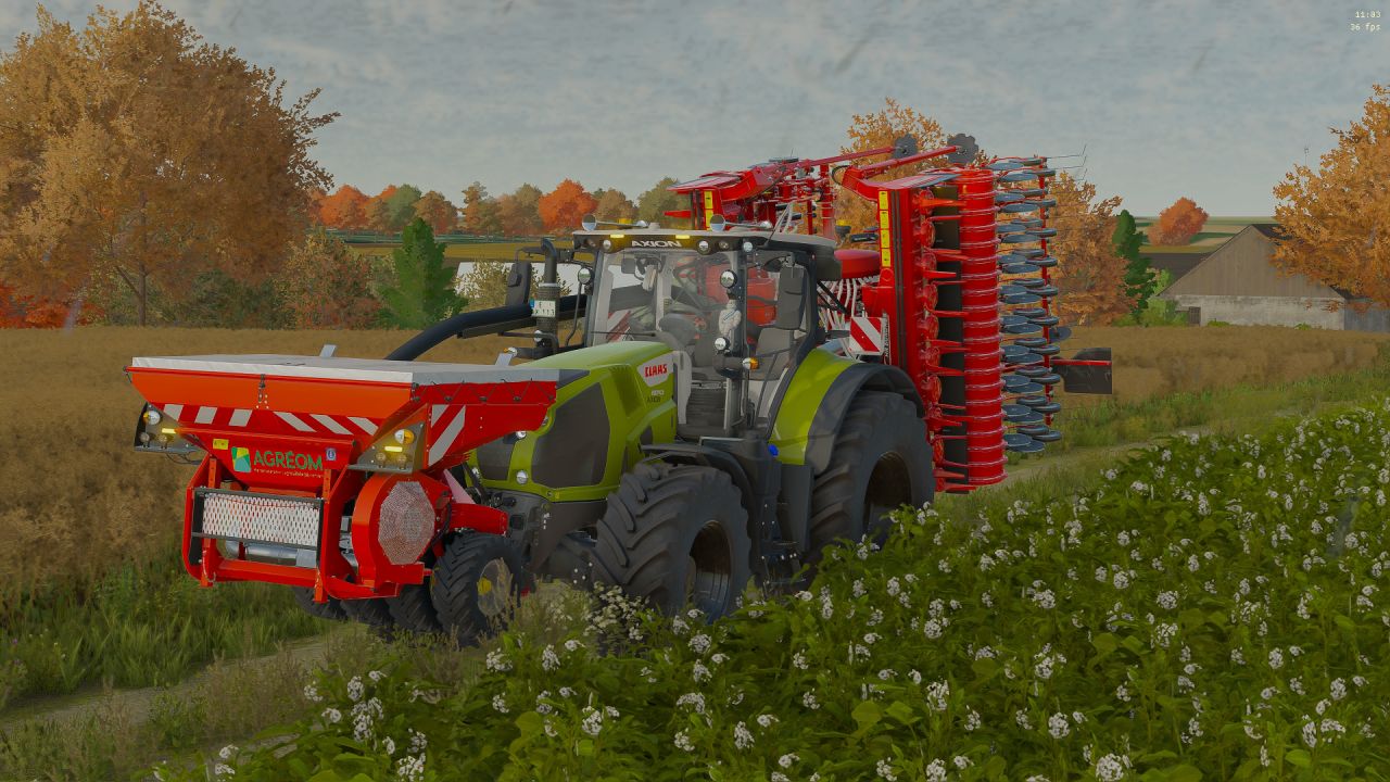 Claas Axion 800 Edit