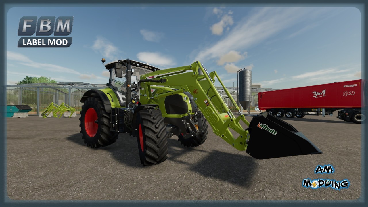 Claas Axion 800 Frontloader Edition