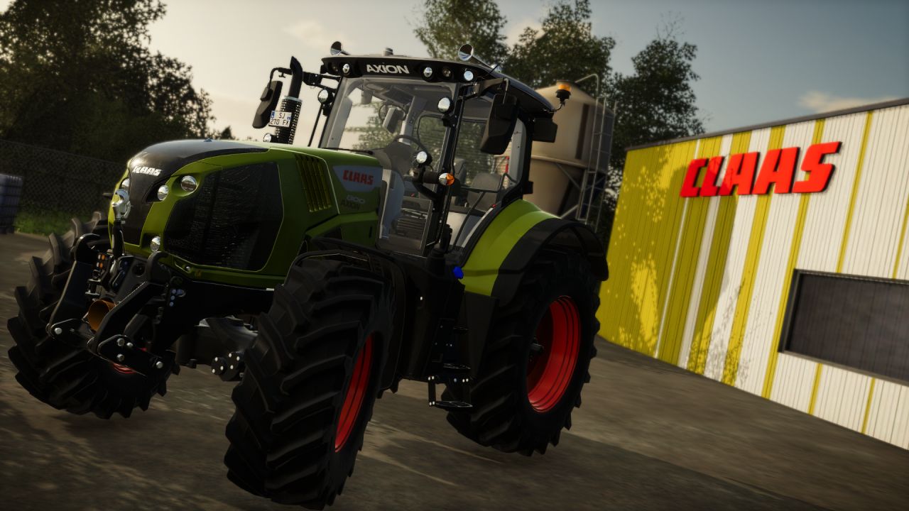 Claas Axion 800 (Interactive Control)