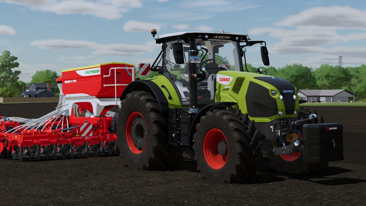 Claas Axion 800 Series