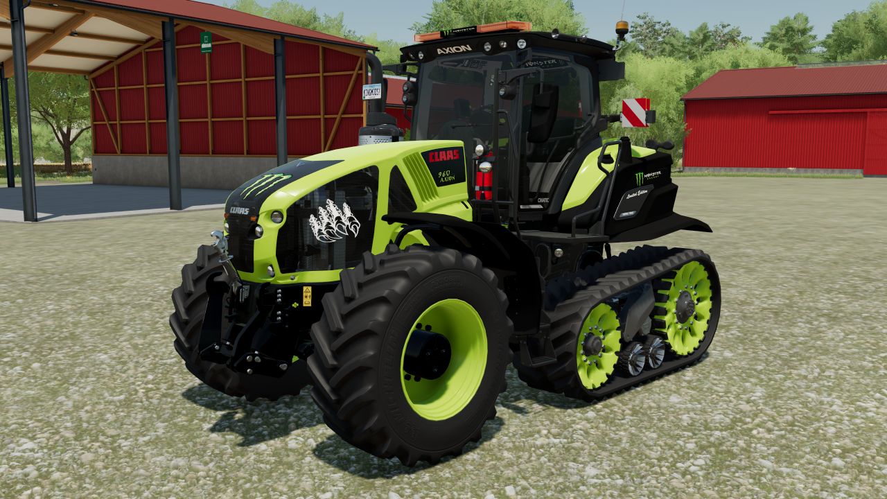 Claas Axion 960Tt Monster Energy Édition