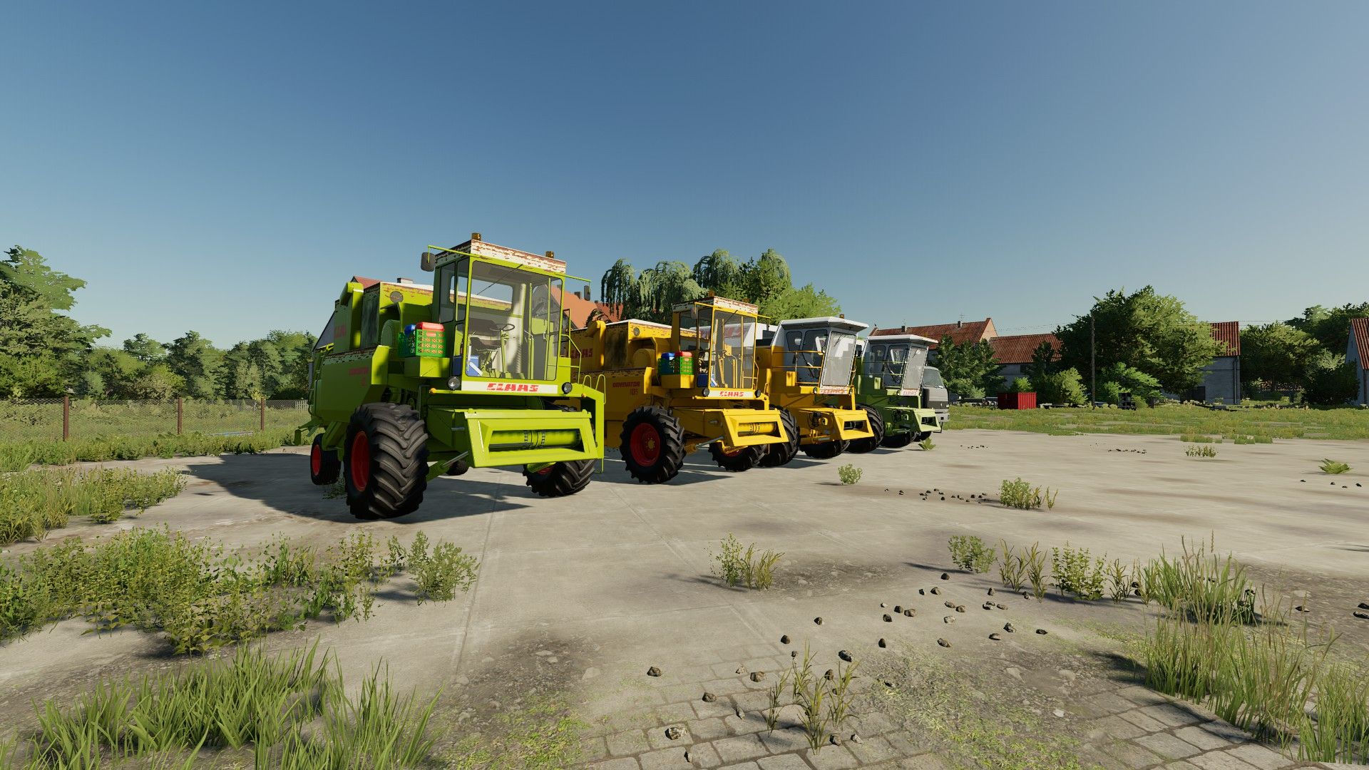 CLAAS Mähdrescher-Paket