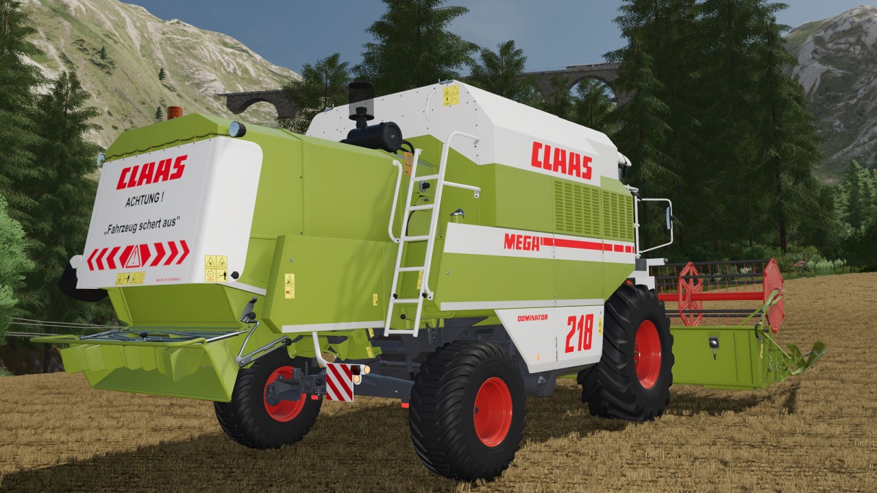 Claas Dominator 200 Mega