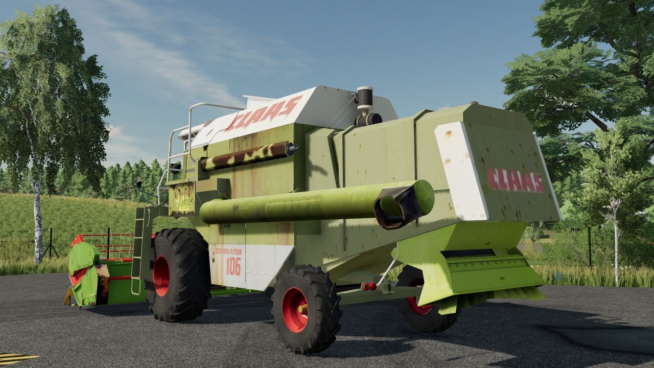 Claas Dominatore Vecchio