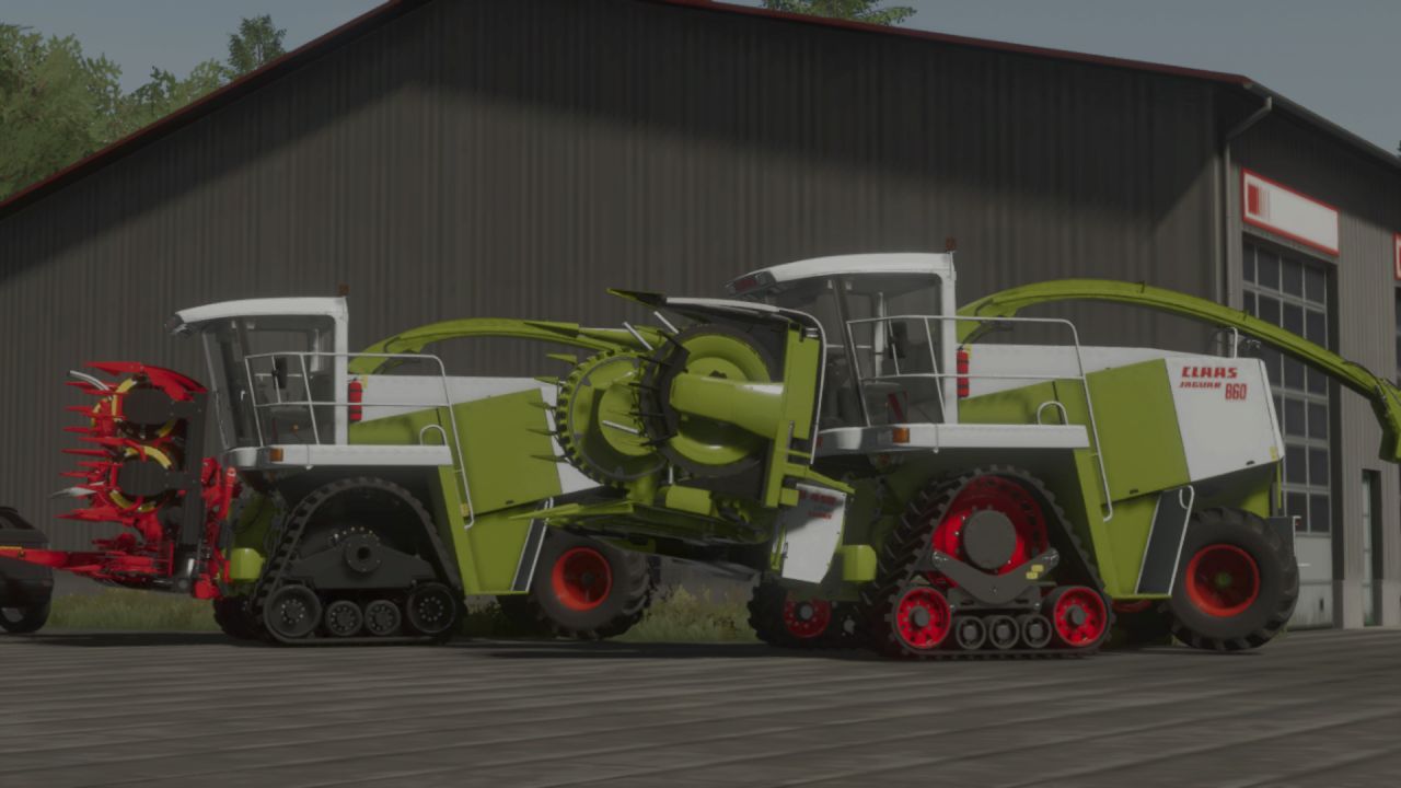 Claas Jaguar 800 Tracked