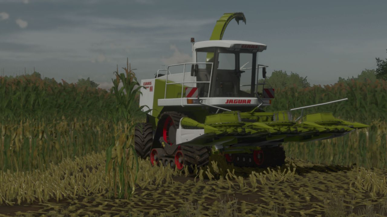 Claas Jaguar 800 Tracked