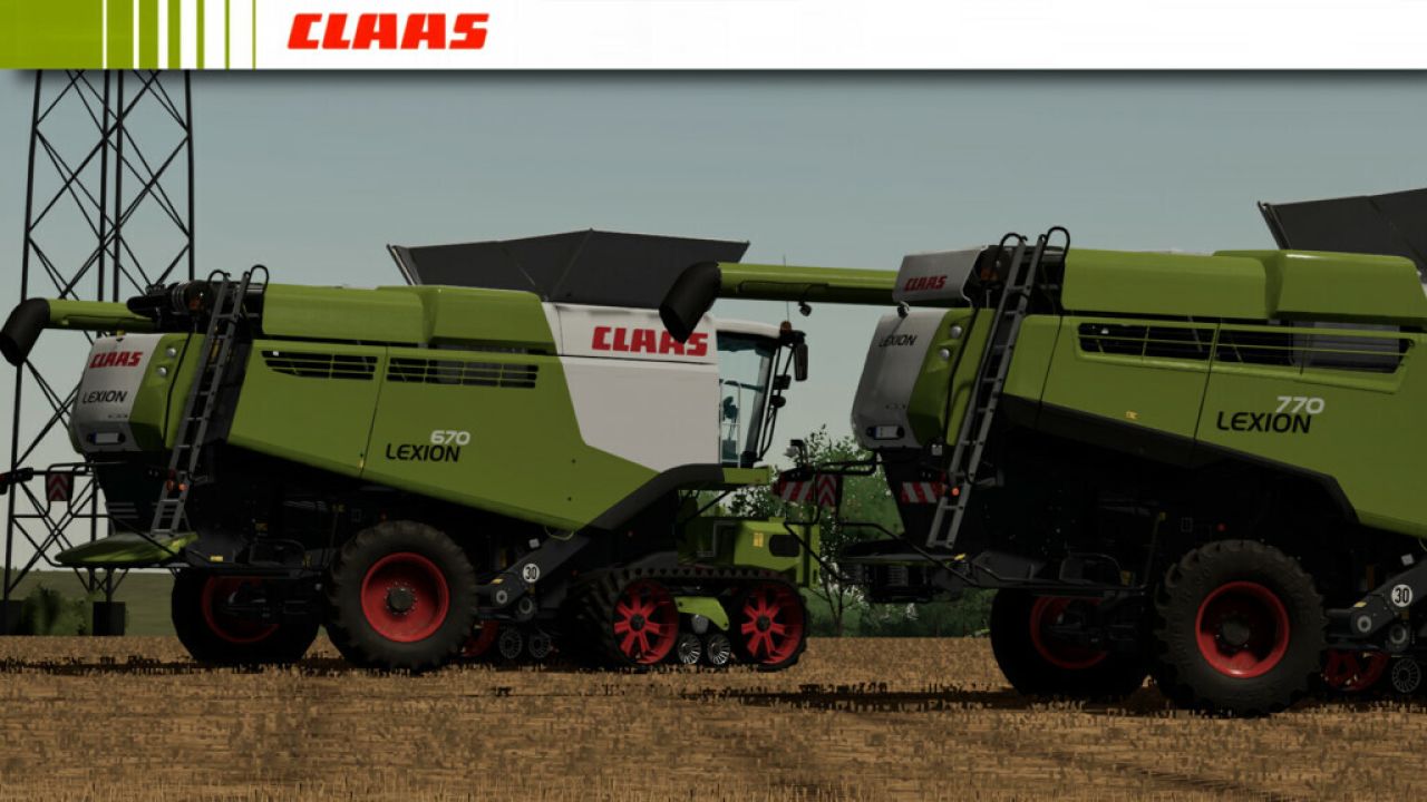 Claas Lexion 600-700 Series From 2012-2015