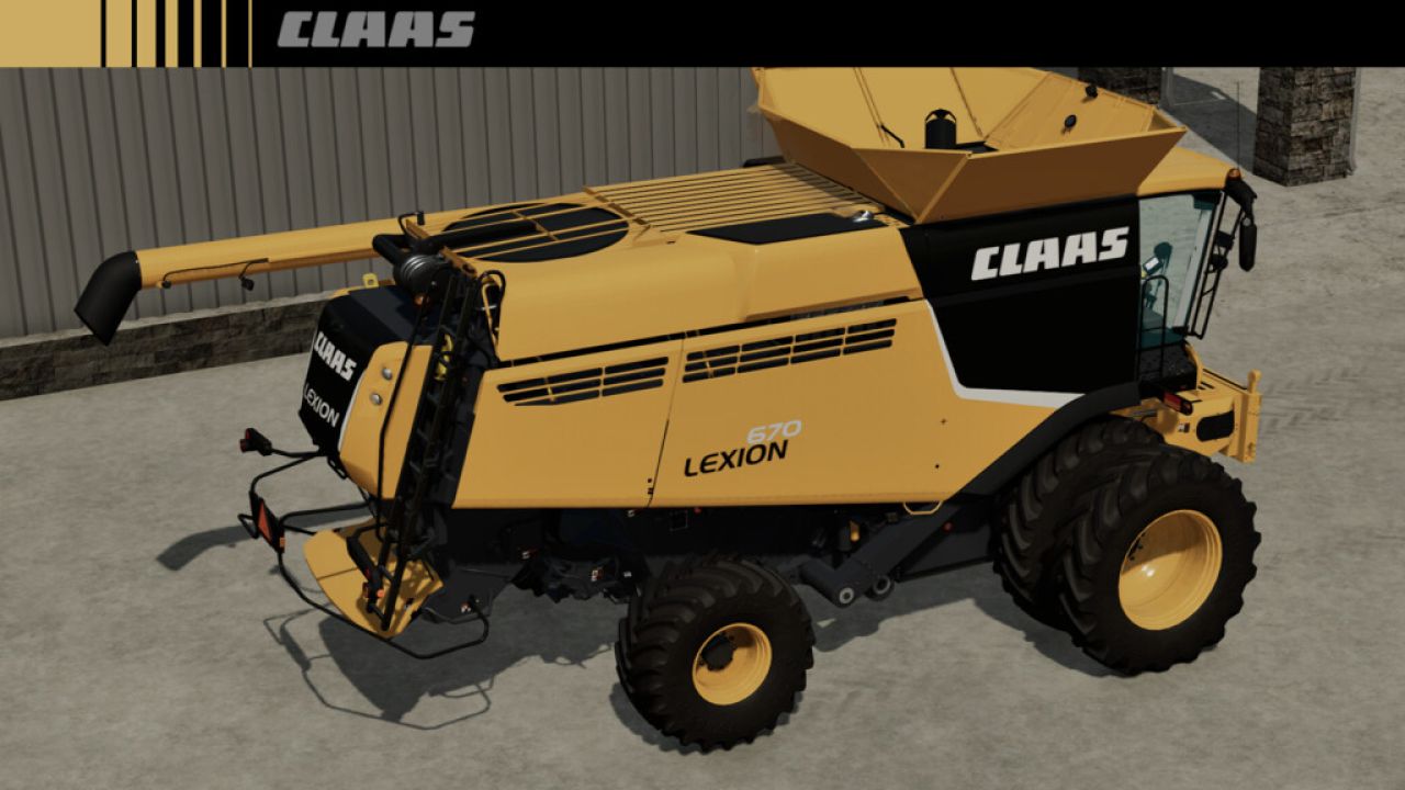 Claas Lexion 600-700 Series From 2012-2020 US Version