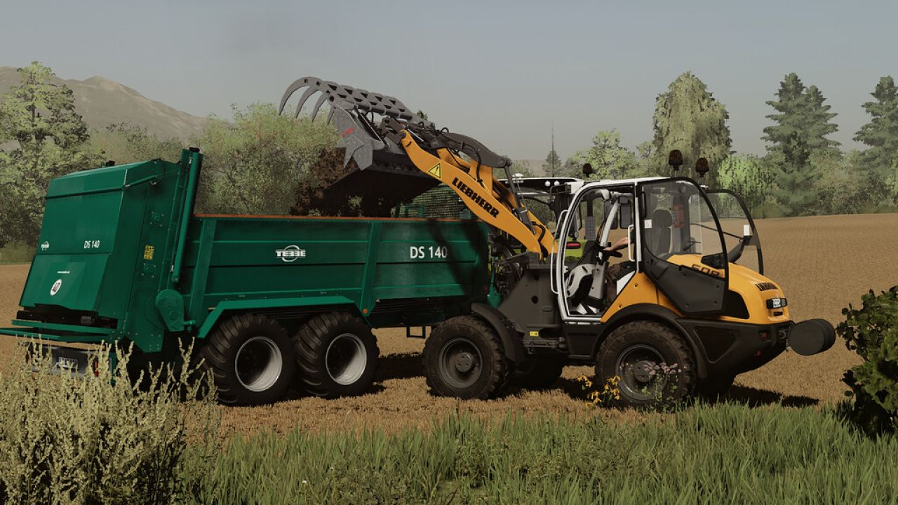 CLAAS Torion 639 / Liebherr 508L