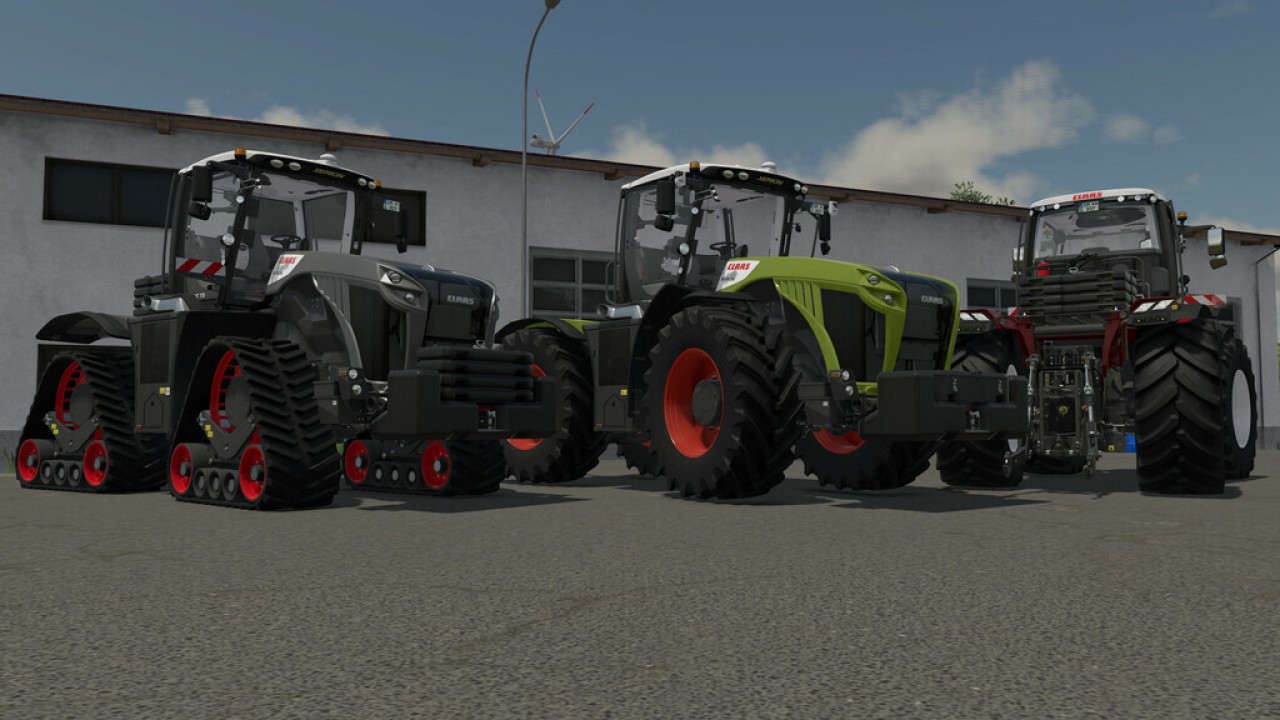 Ensemble de tracteurs Claas
