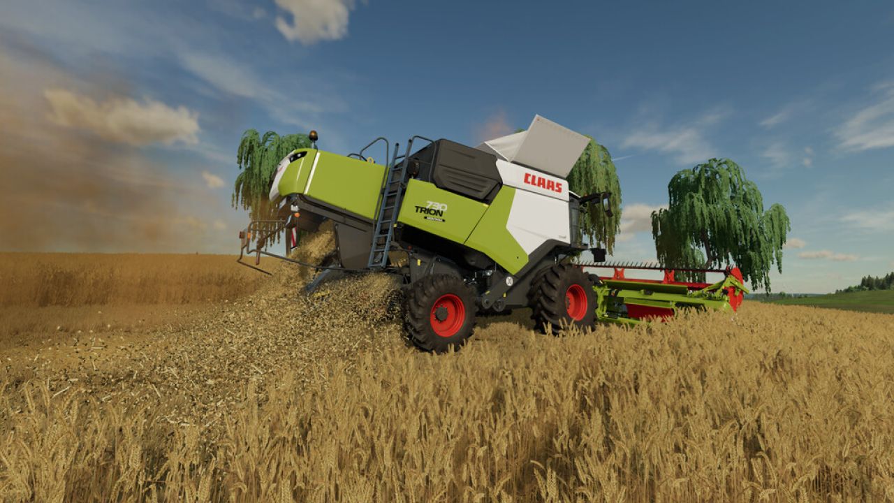 Claas Trion 700 Edit