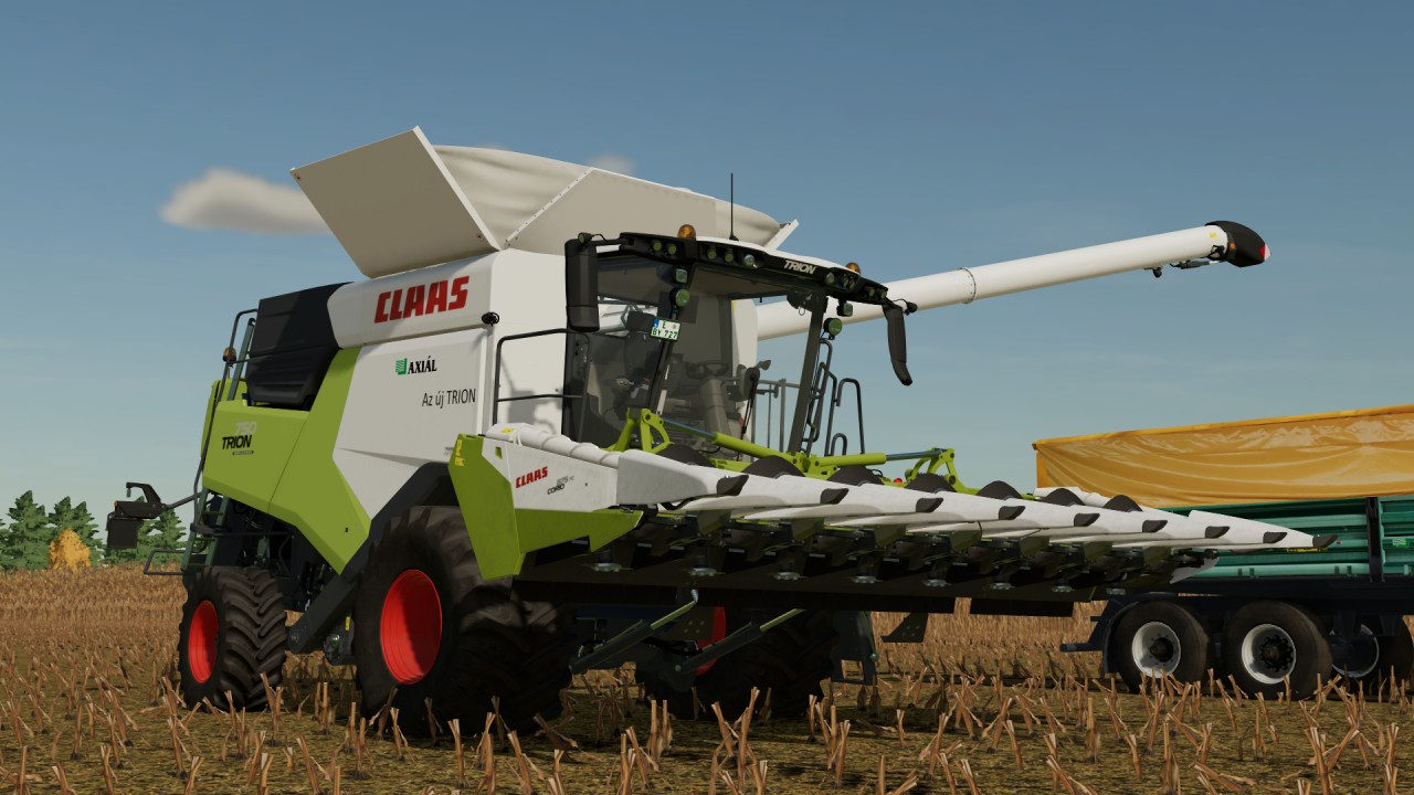 Versión con ruedas Claas Trion 720-750