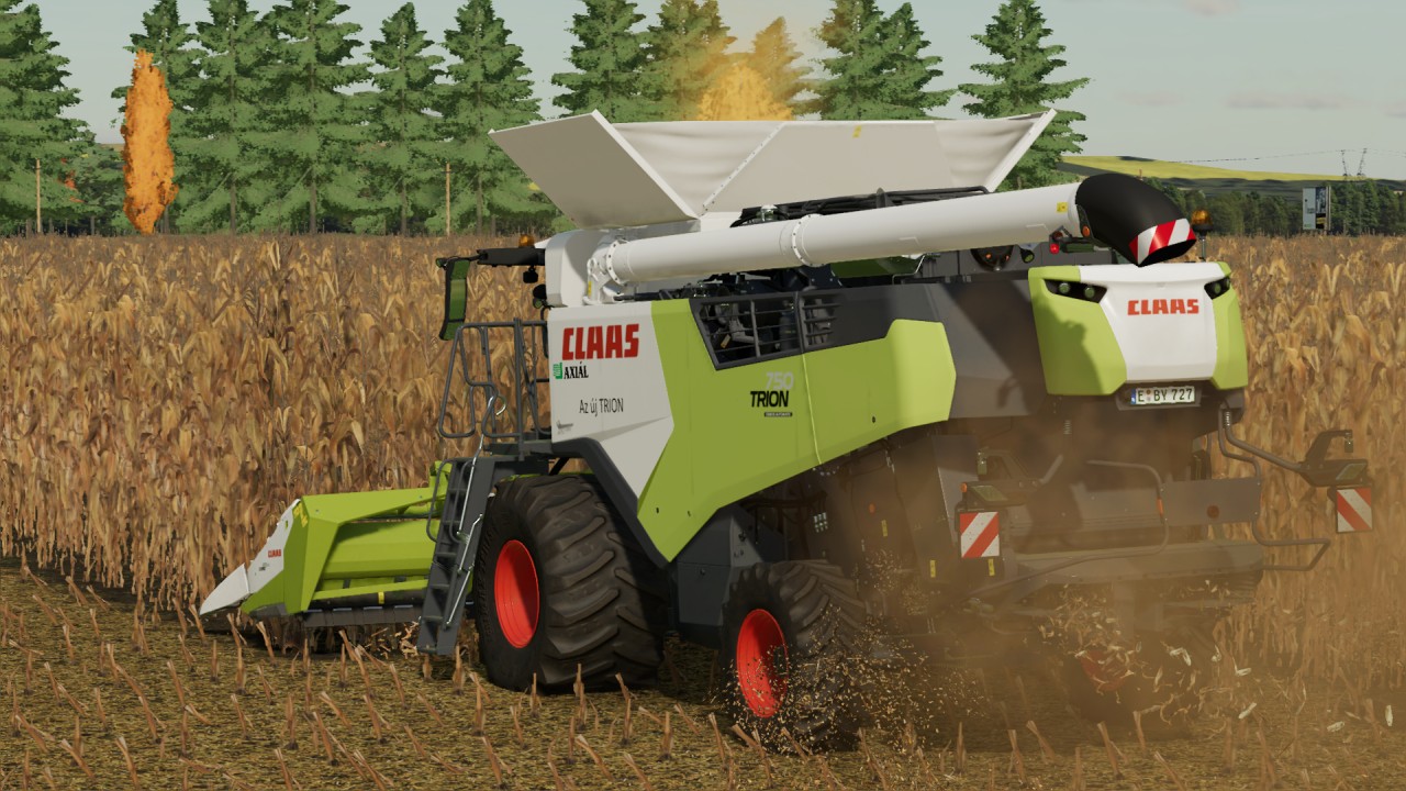 Claas Trion 720-750 wheeled version