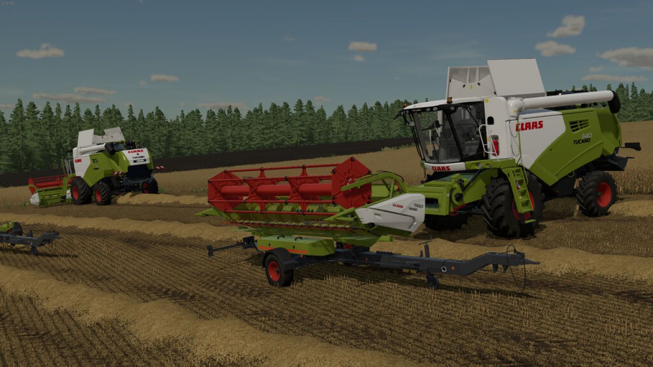 Pack de remorques de coupe Claas Vario