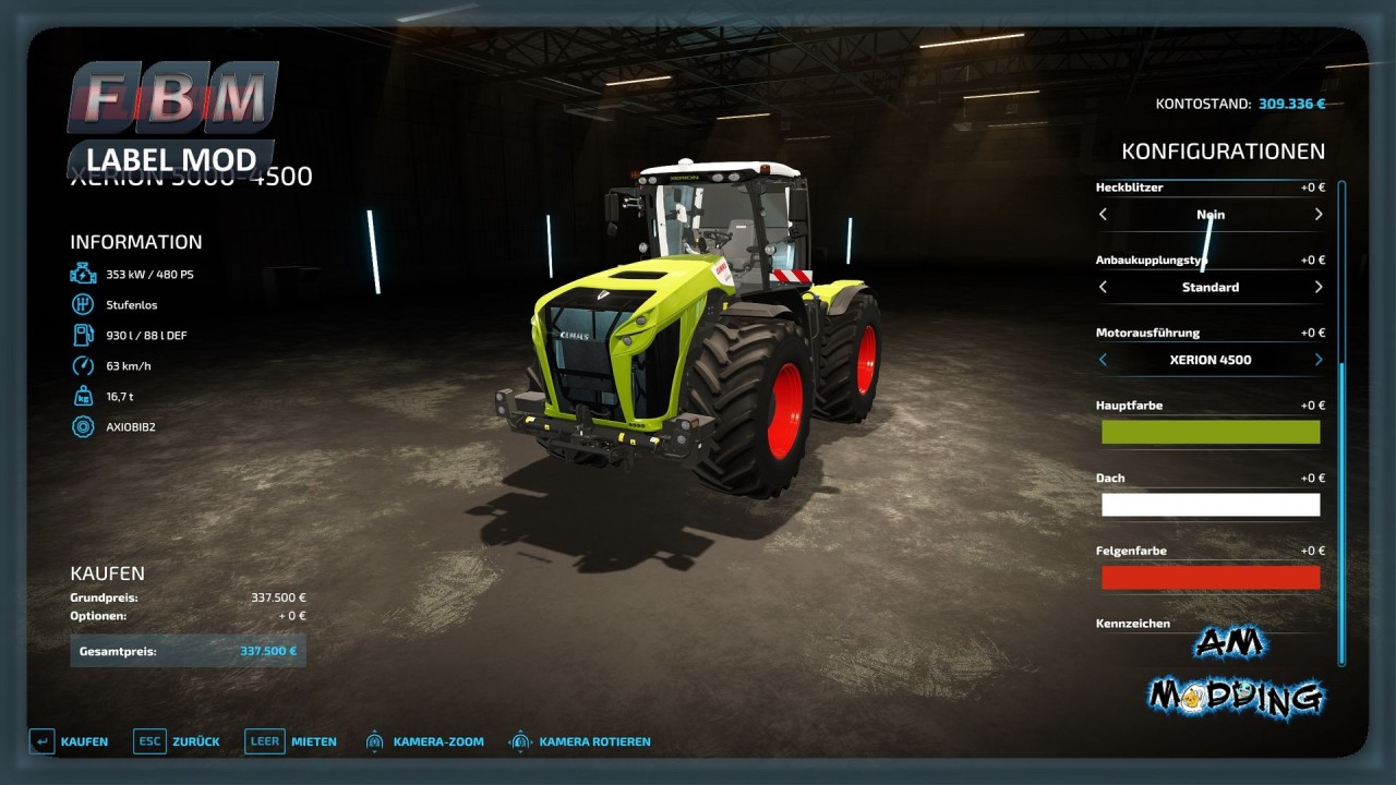 Claas Xerion 5000 Rebuild