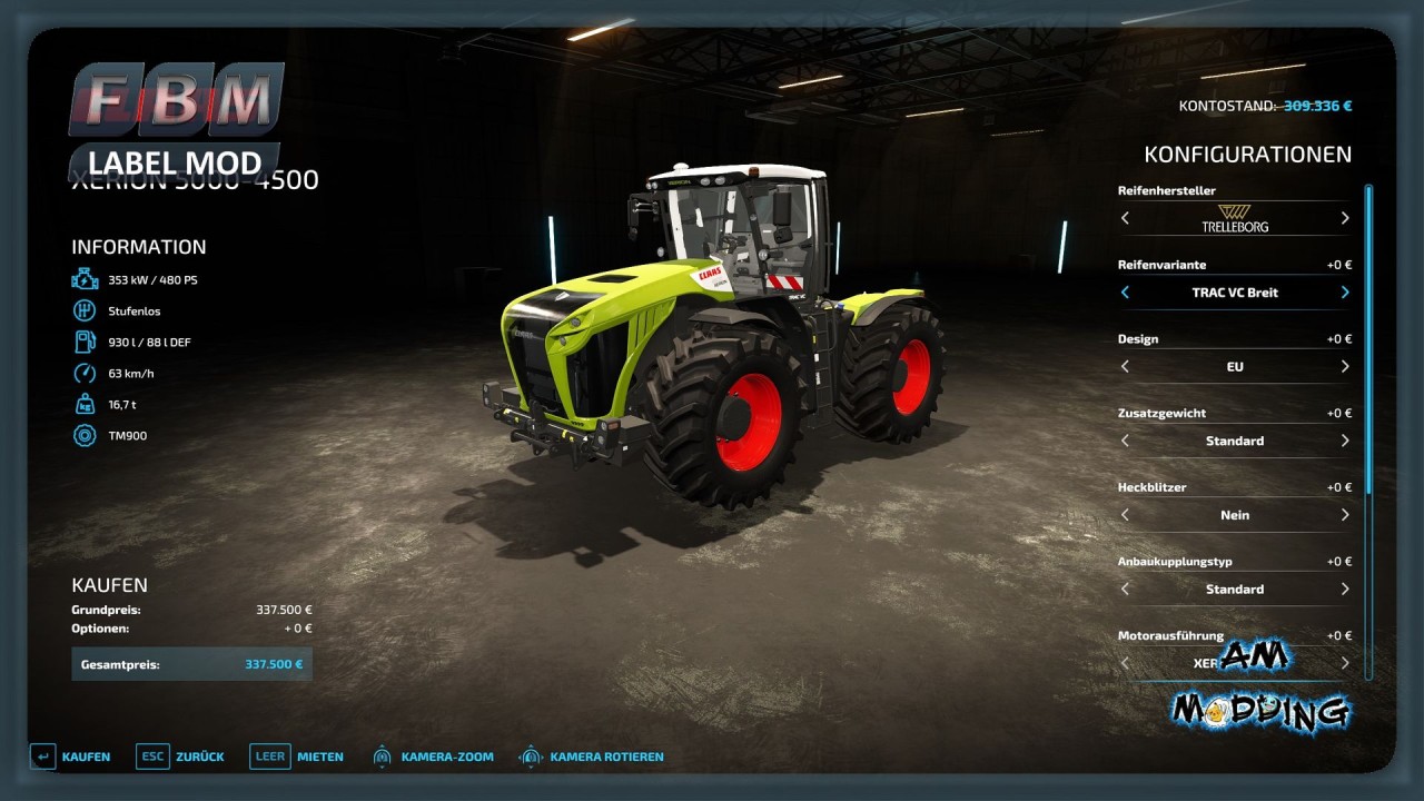 Claas Xerion 5000 Rebuild