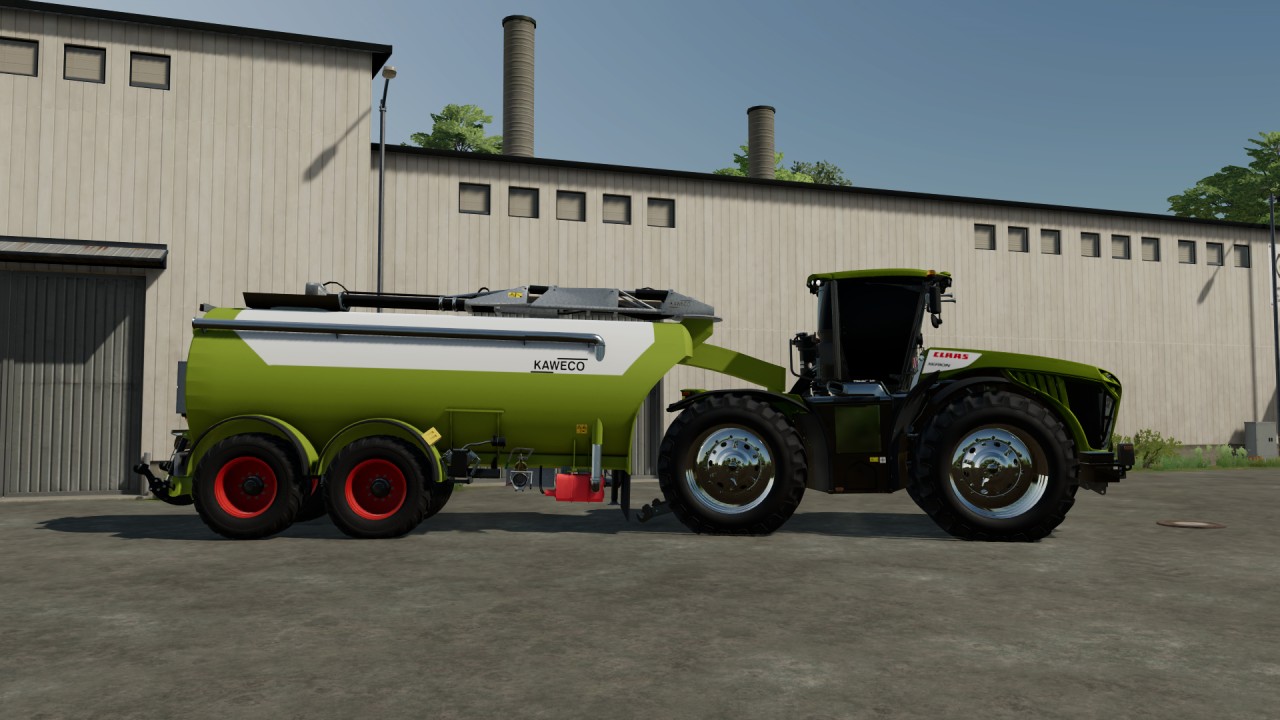 Claas Xerion 5000 VC 2.0 & Kaweco Gooseneck Tandem