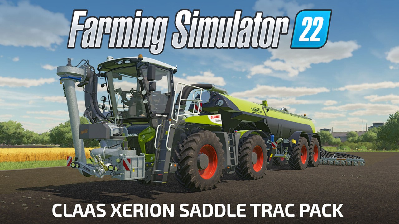 Claas Xerion Saddle Trac Pack