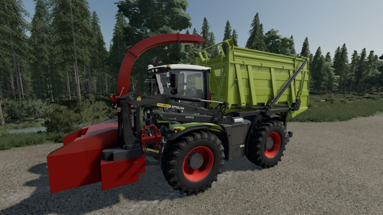 Дробилка древесины Claas Xerion