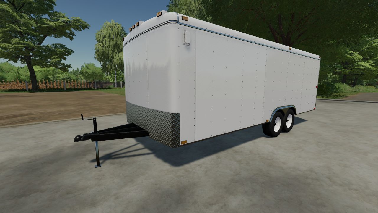 Trailer fechado (personalizável)