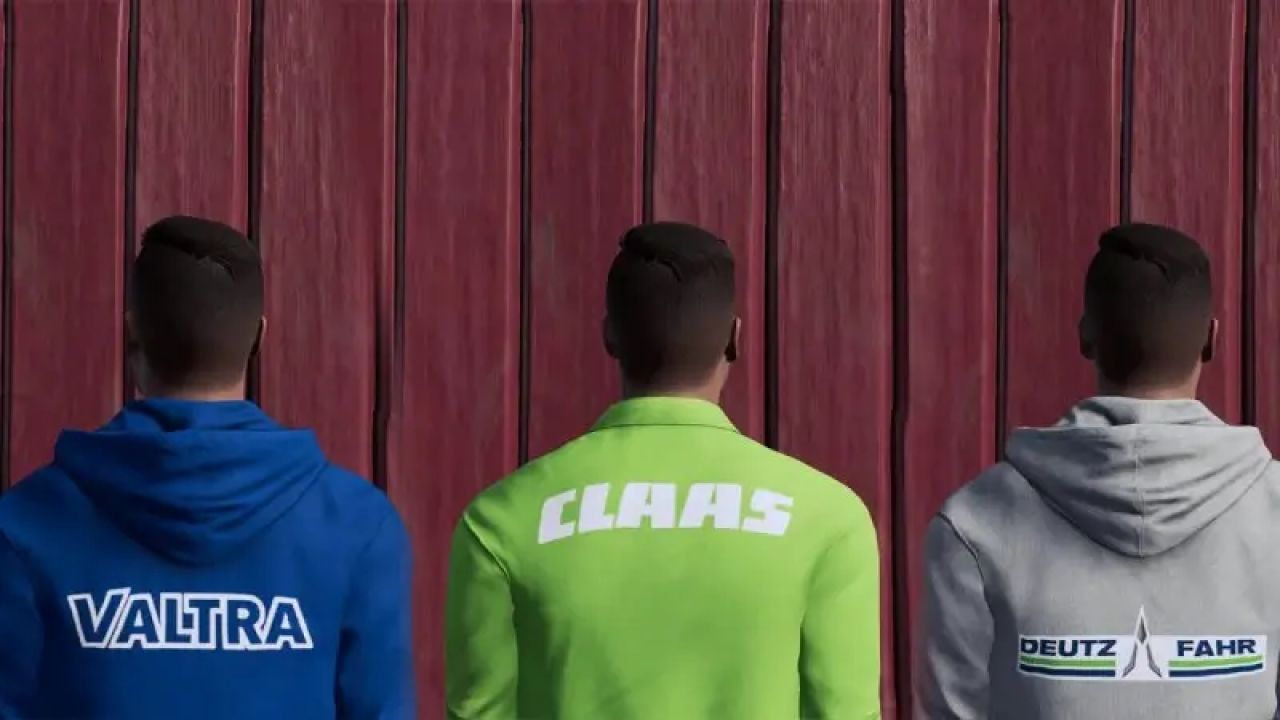 Vêtements de diverses marques