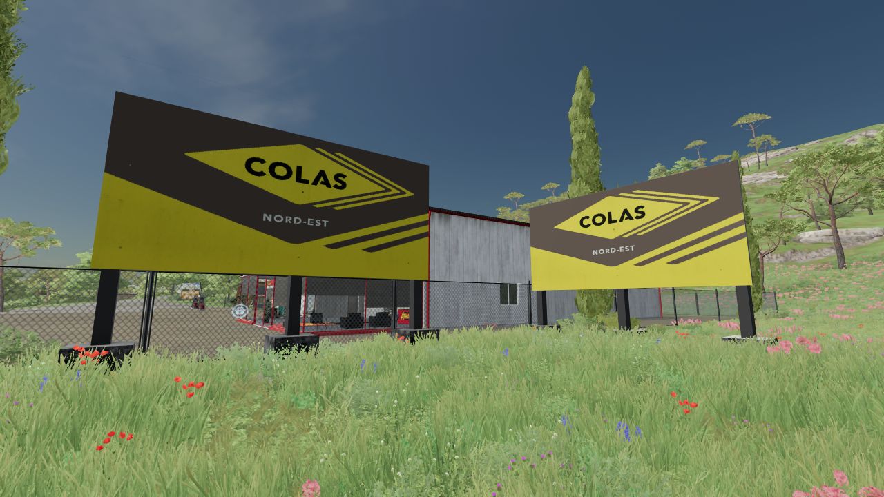 "Colas Works" panel