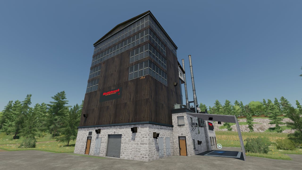 Compound feed factory