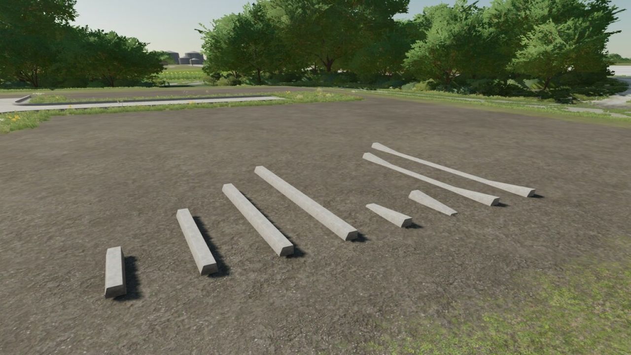 Concrete Curbs Pack