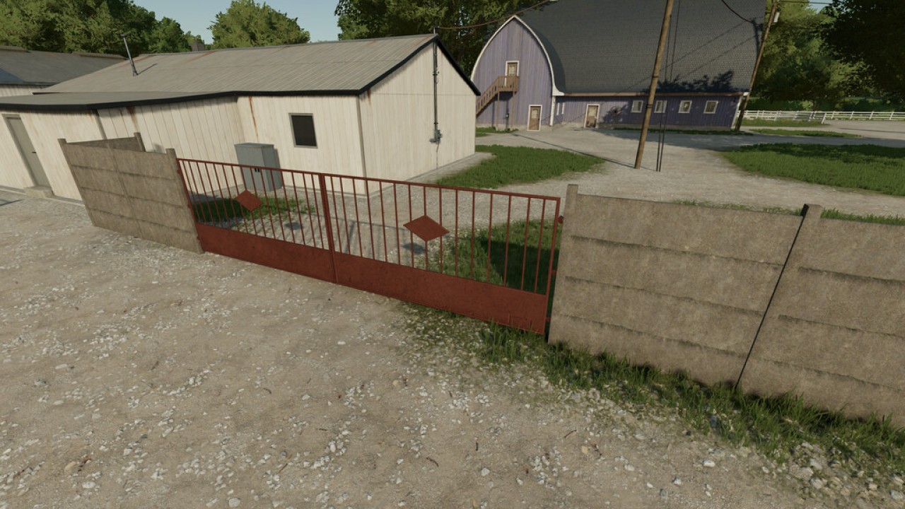 Concrete Fence And Gates