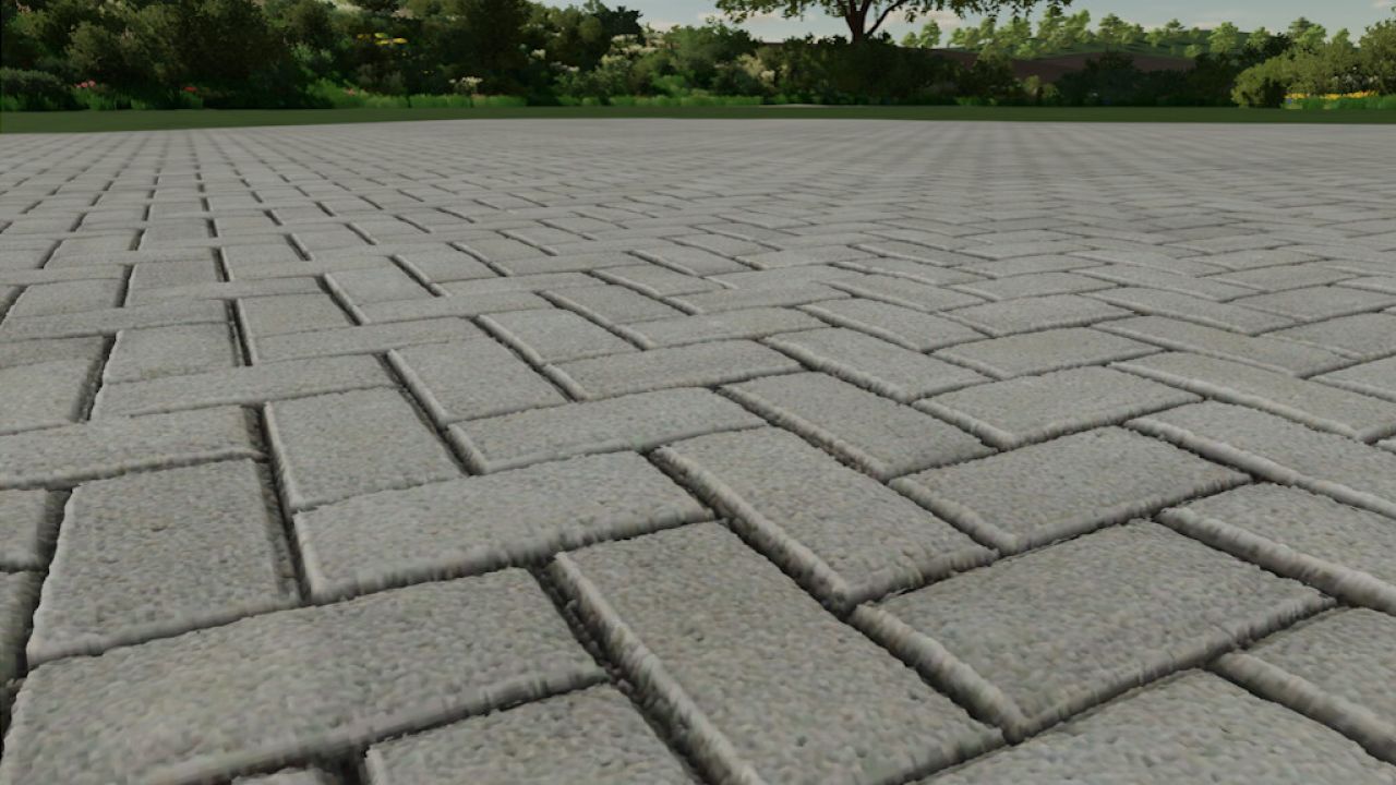 Textura de pavimentação de concreto (Prefab)