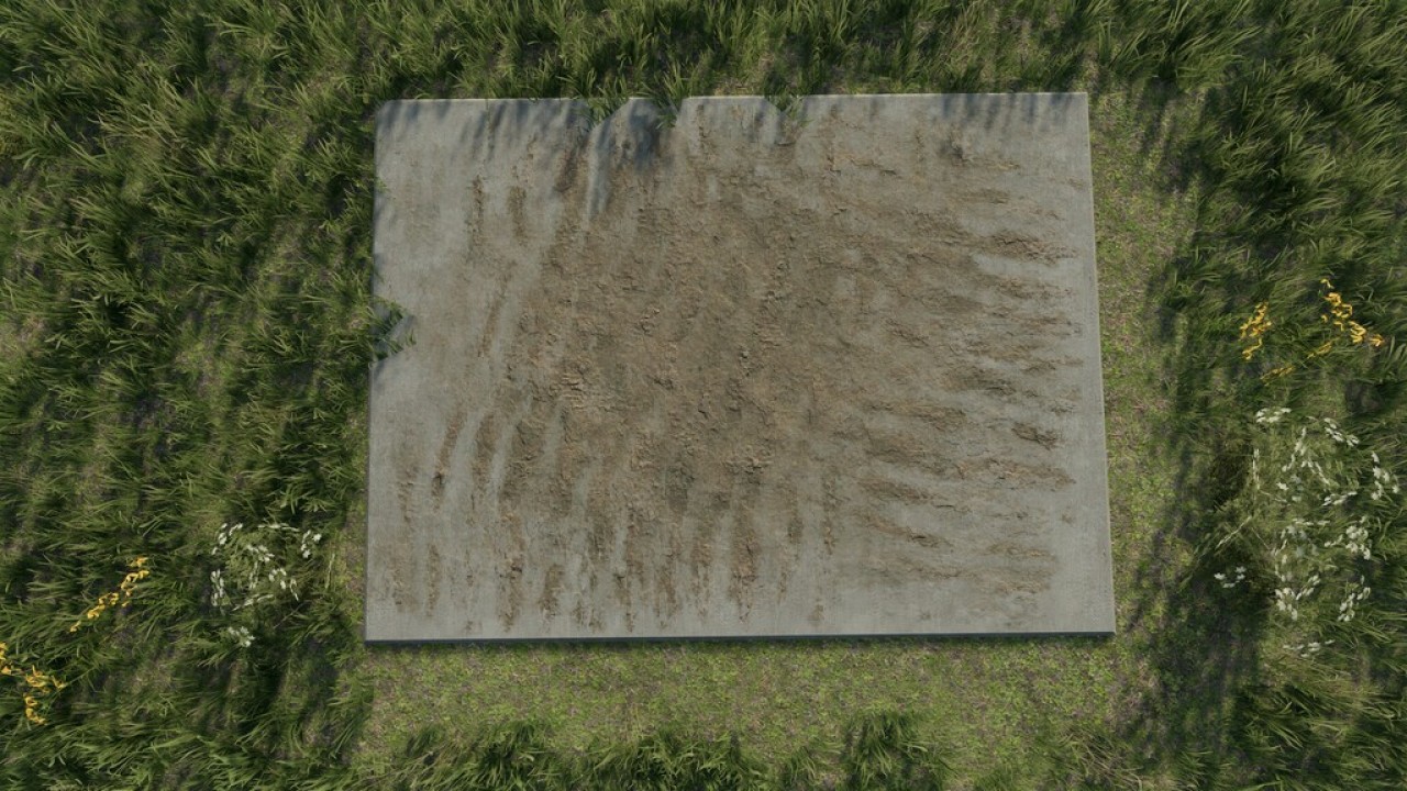 Plaque de béton