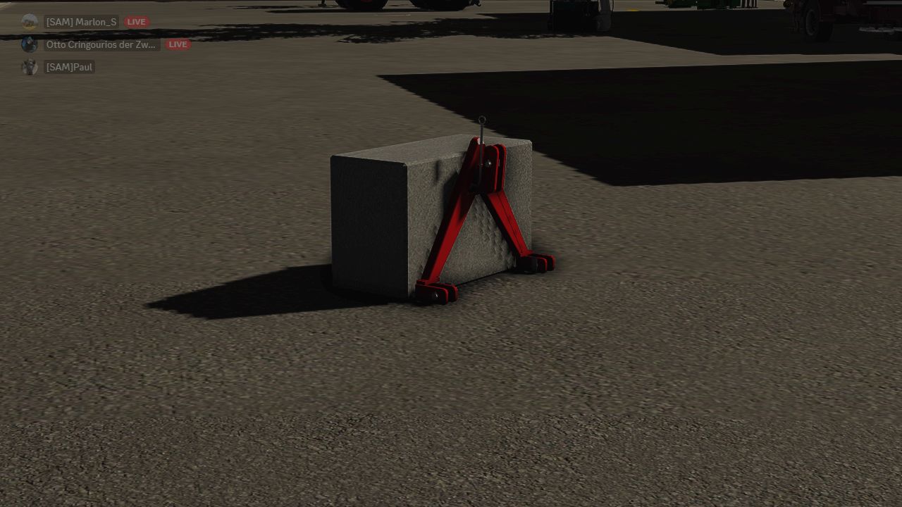 Concrete weight