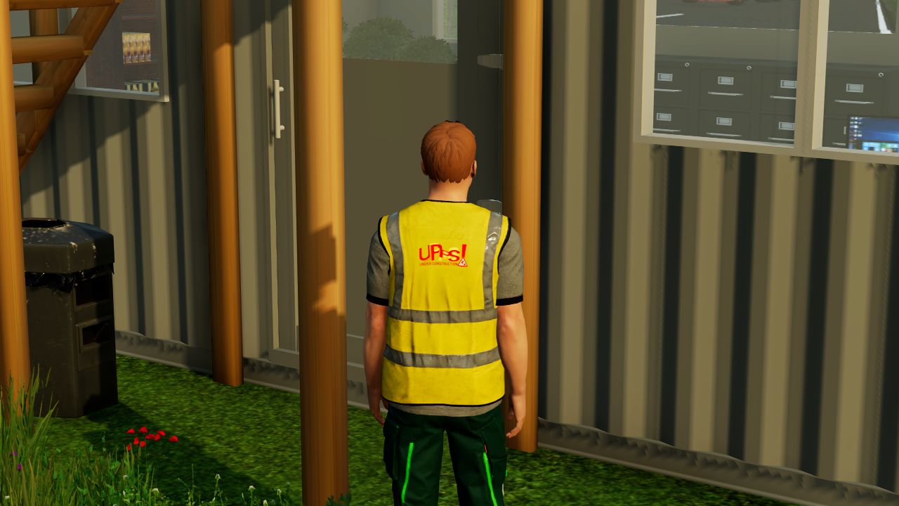 Construction site safety vests