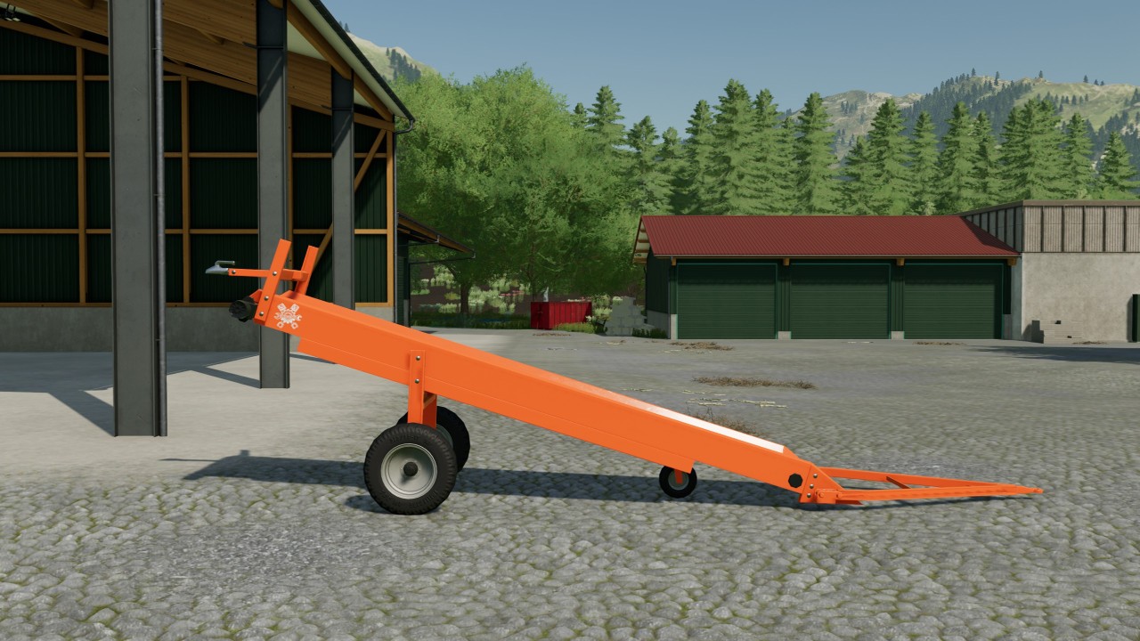 Conveyor belt with load trigger Ww